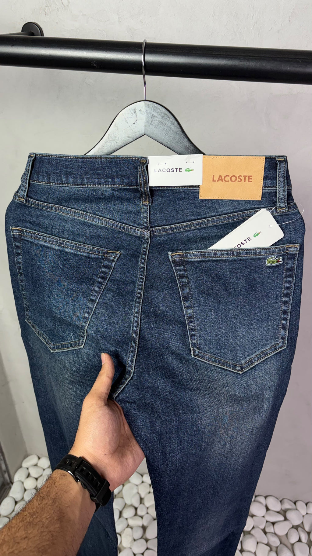 Lacost_e Premium Straight Fit Jeans