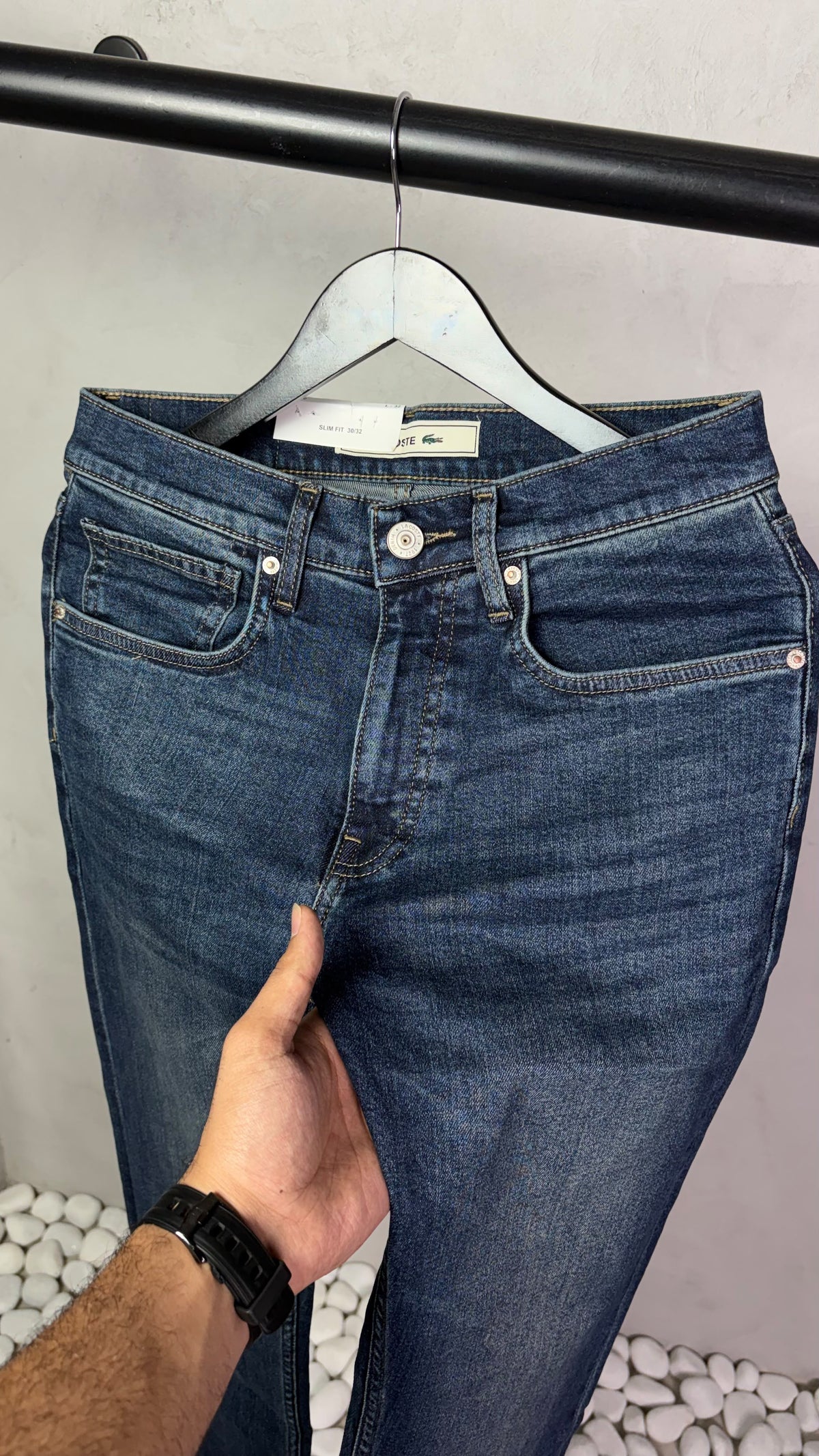 Lacost_e Premium Straight Fit Jeans