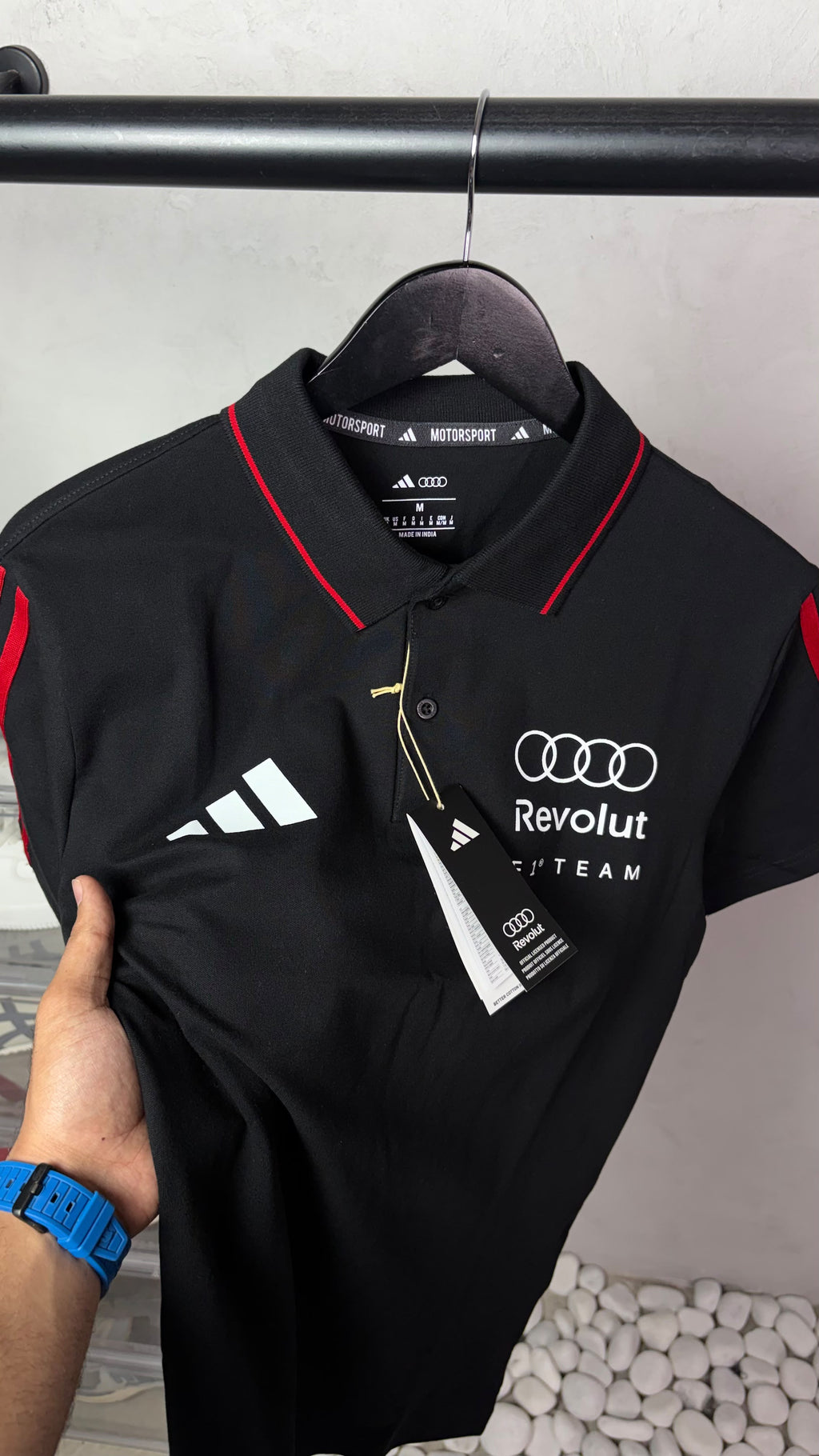 Adidas x audi Premium Polo T-Shirts 3132