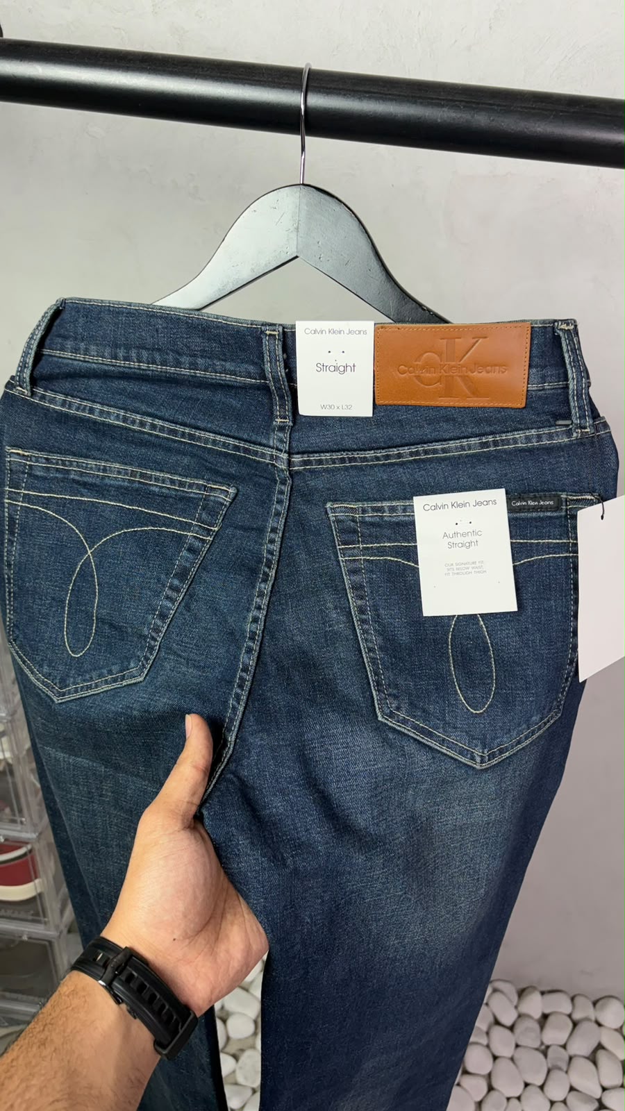 Calvin Klein Premium Straight Jeans 3190