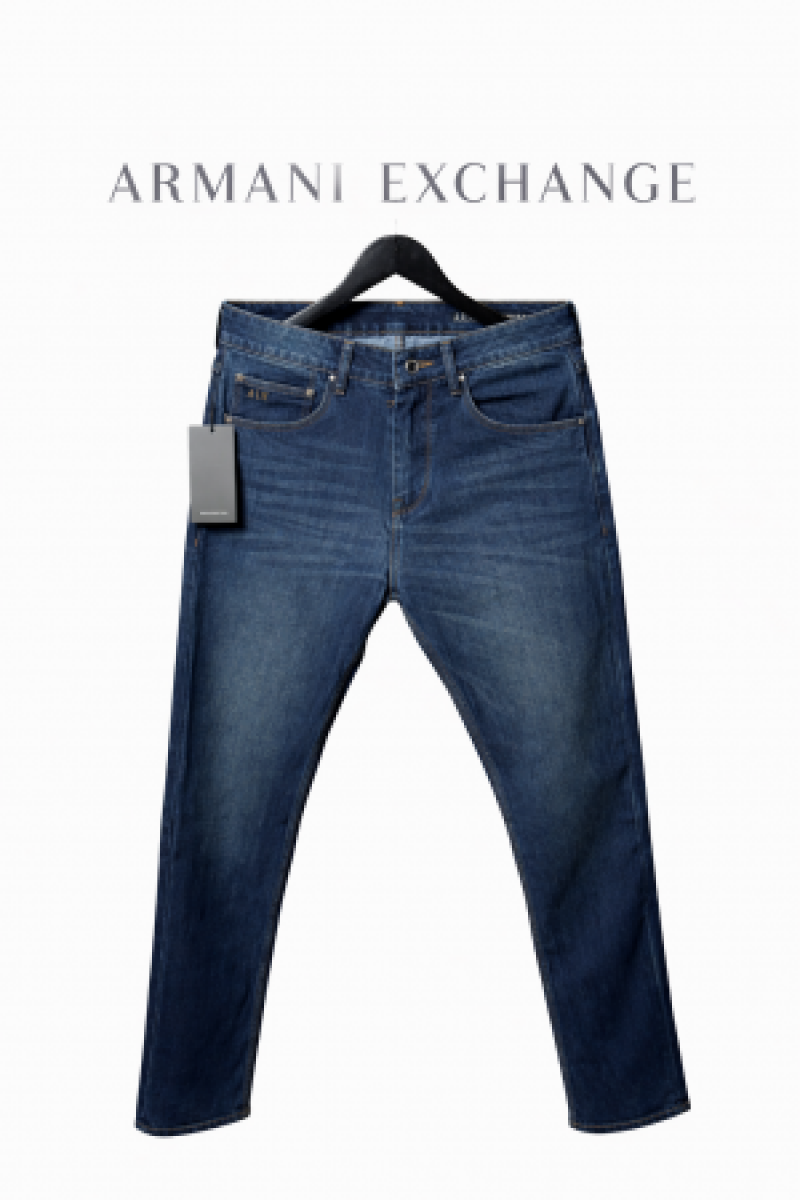 Armani Exchange Blue Denim Jeans 1109