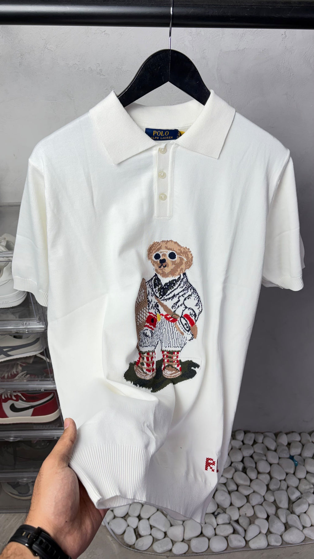 Imported Ralp_h Laure_n Premium Knit polo t-shirt