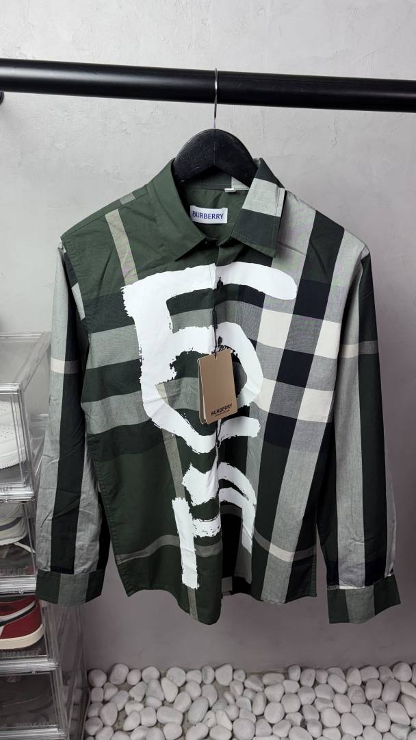 Burberr-y Premium Shirts 3085