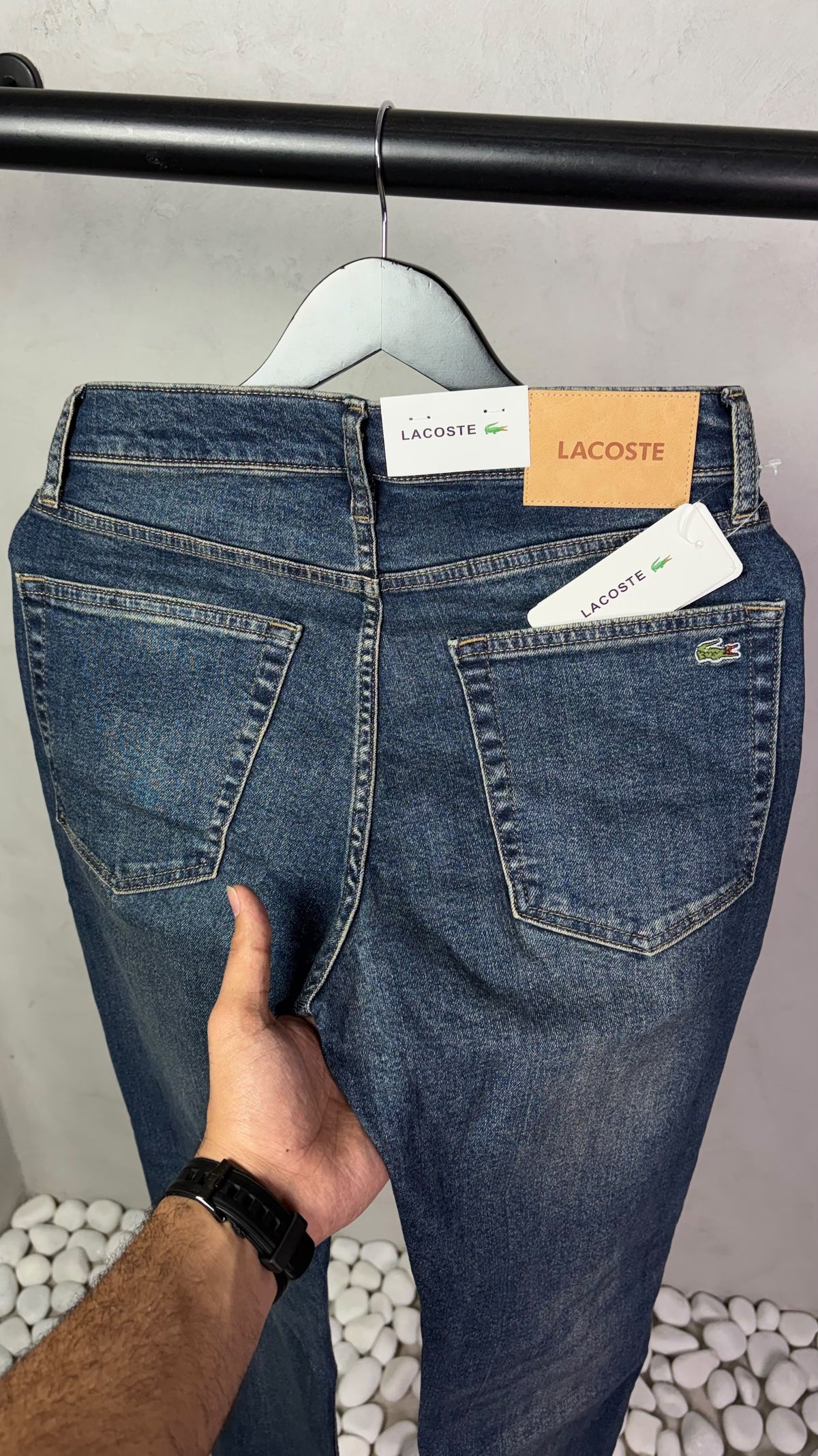 Lacost_e Premium Straight Fit Jeans