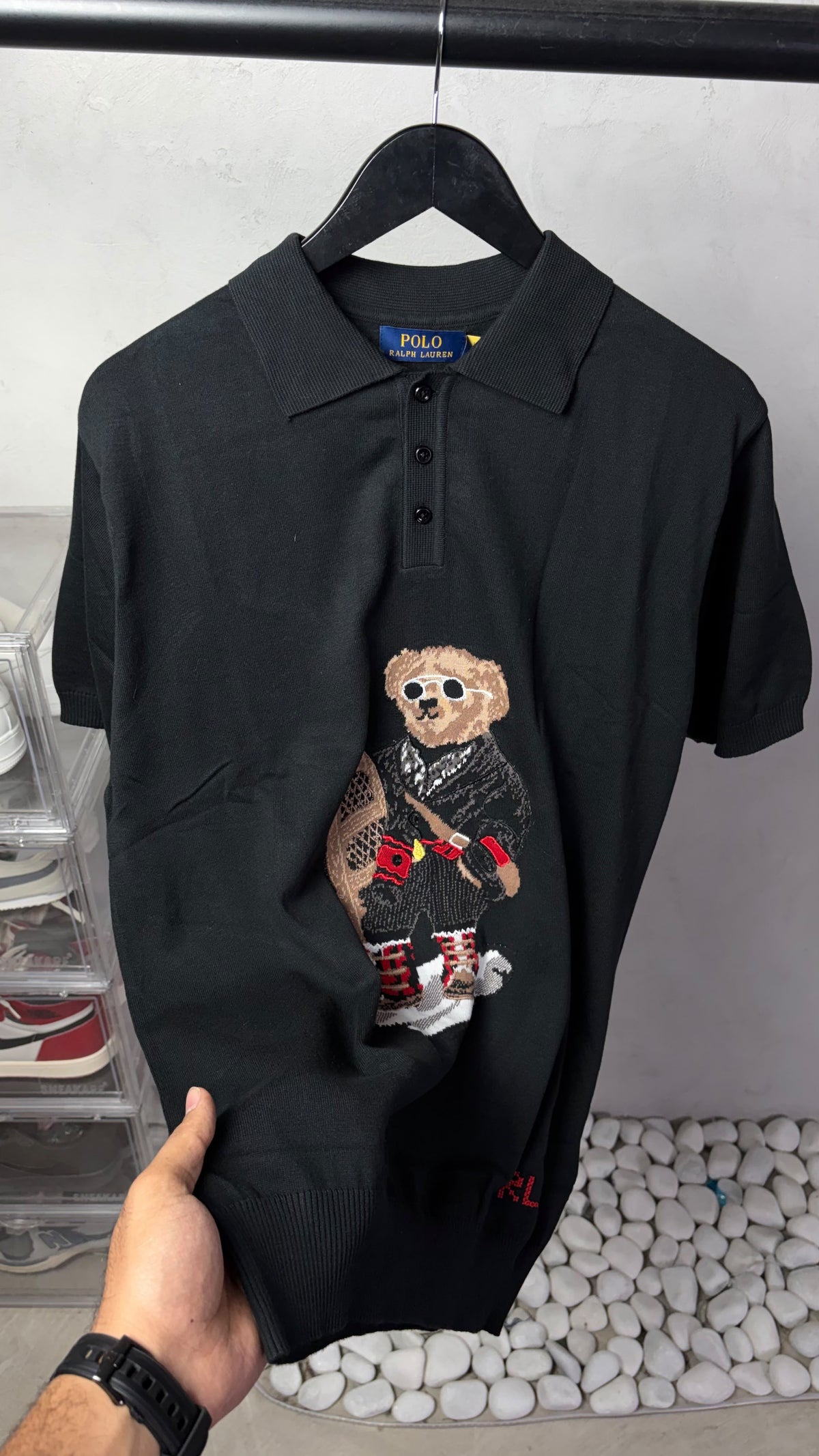Imported Ralp_h Laure_n Premium Knit polo t-shirt