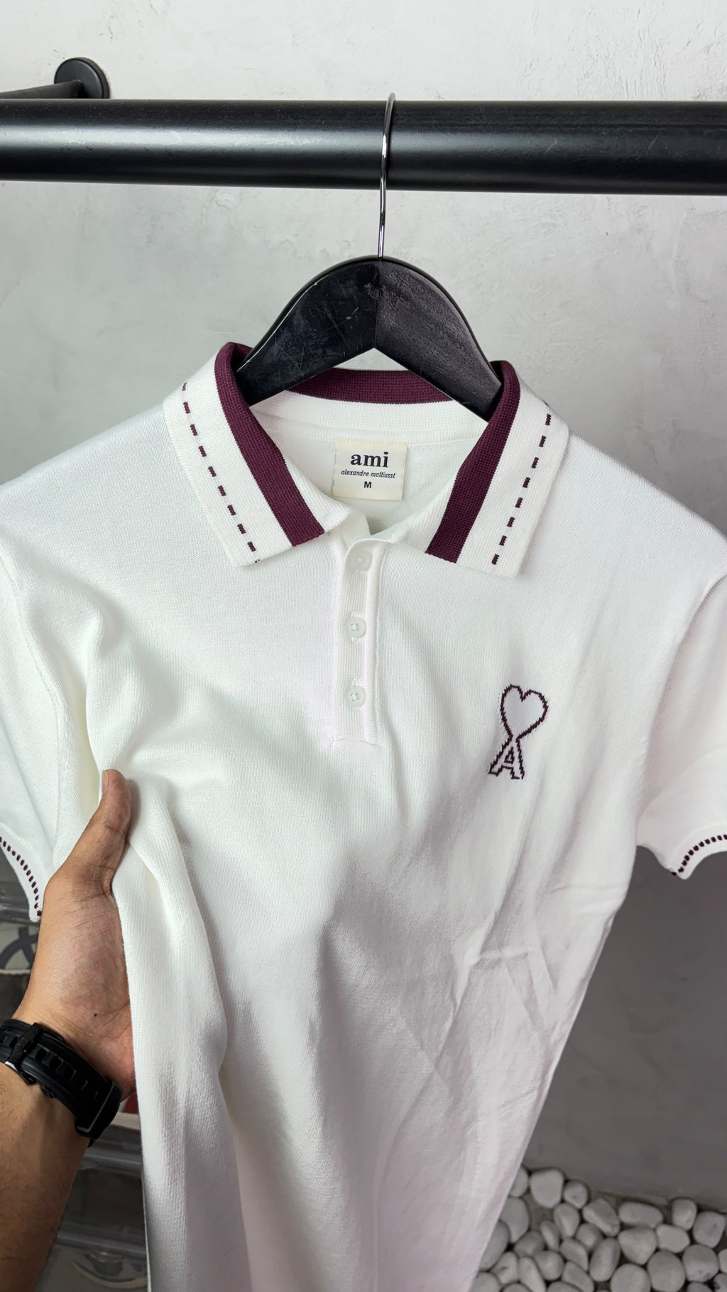 Ami Paris Premium Knit Polos 3162