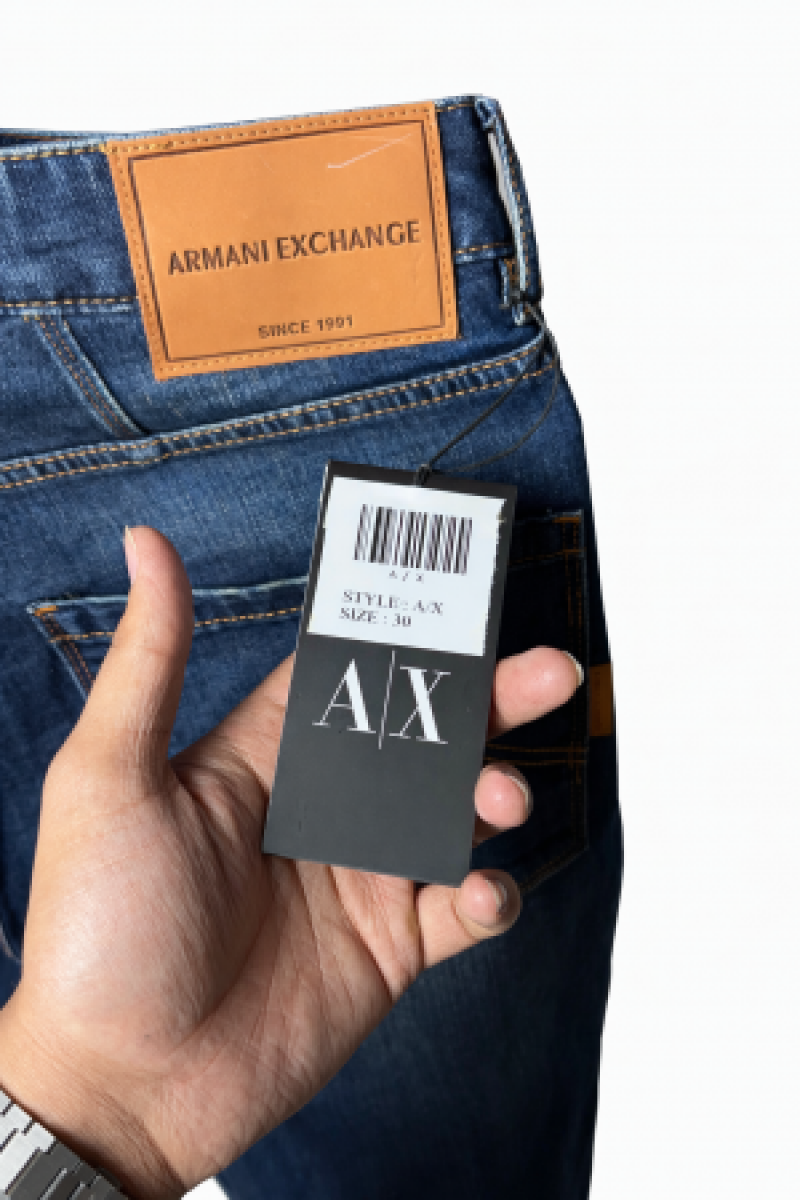 Armani Exchange Blue Denim Jeans 1109