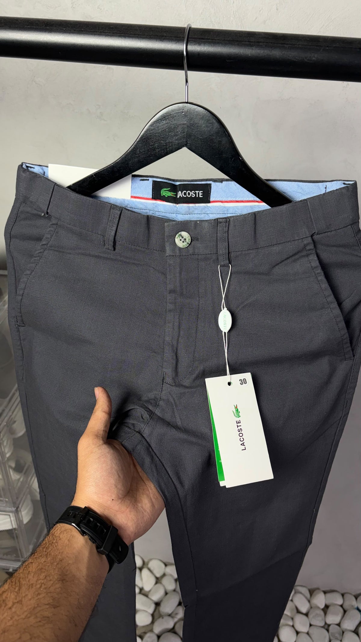 Lacost_e Premium Linen Chinos Pants