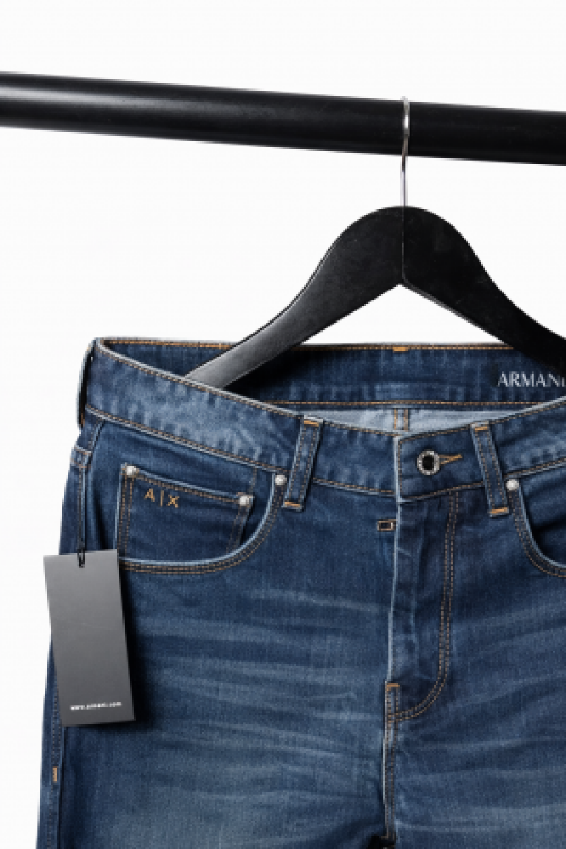 Armani Exchange Blue Denim Jeans 1109