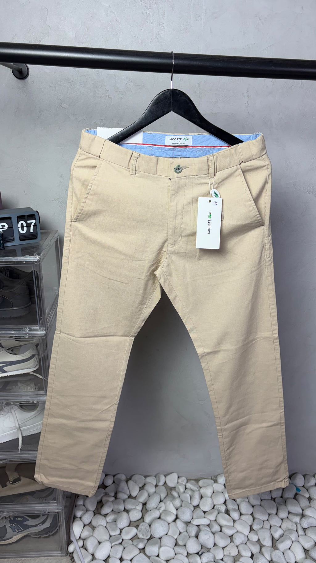 Lacost_e Premium Linen Chinos Pants