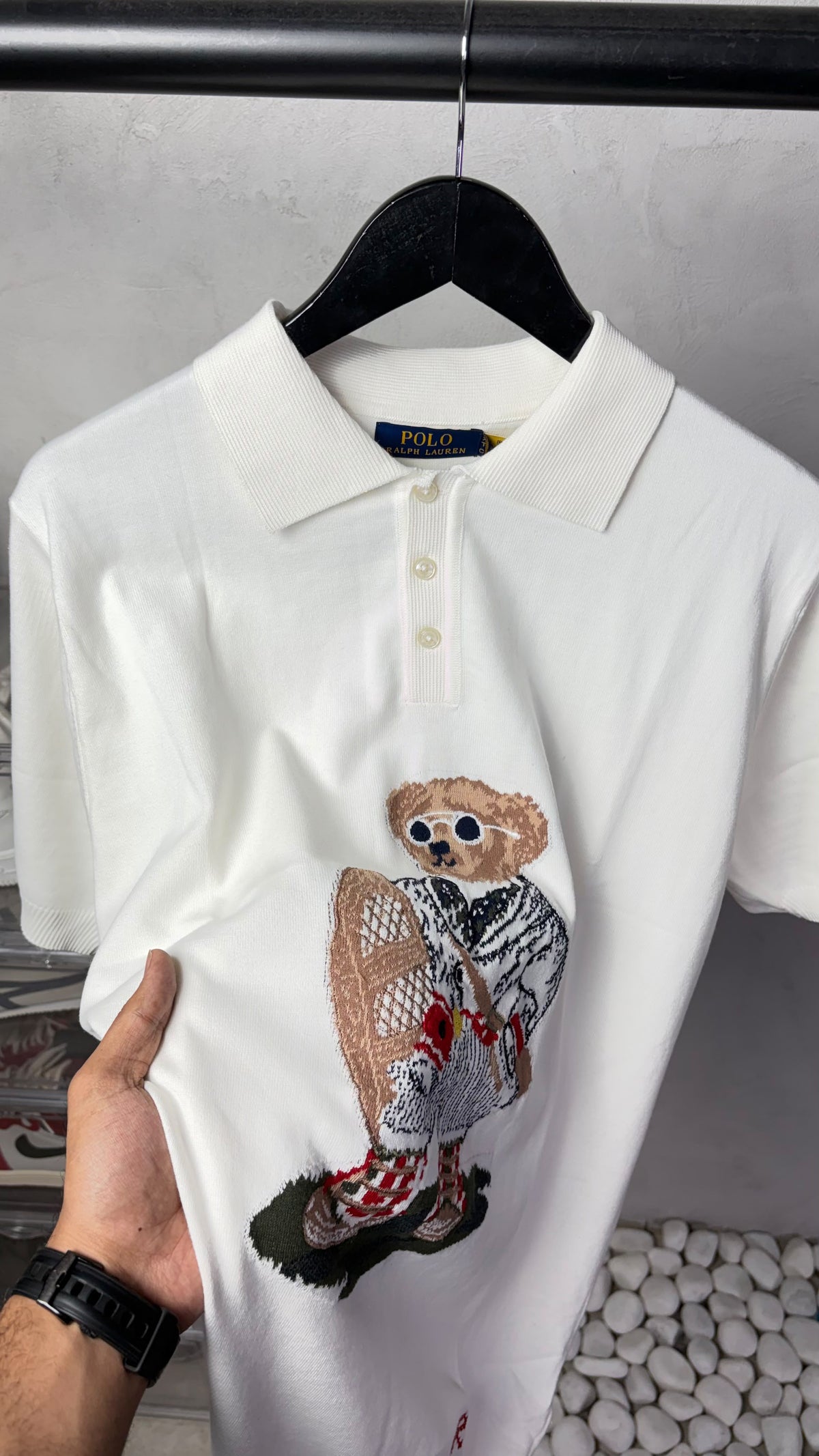 Imported Ralp_h Laure_n Premium Knit polo t-shirt