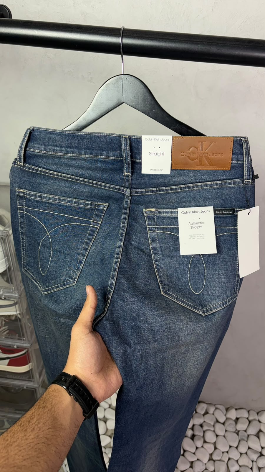 Calvin Klein Premium Straight Jeans 3191