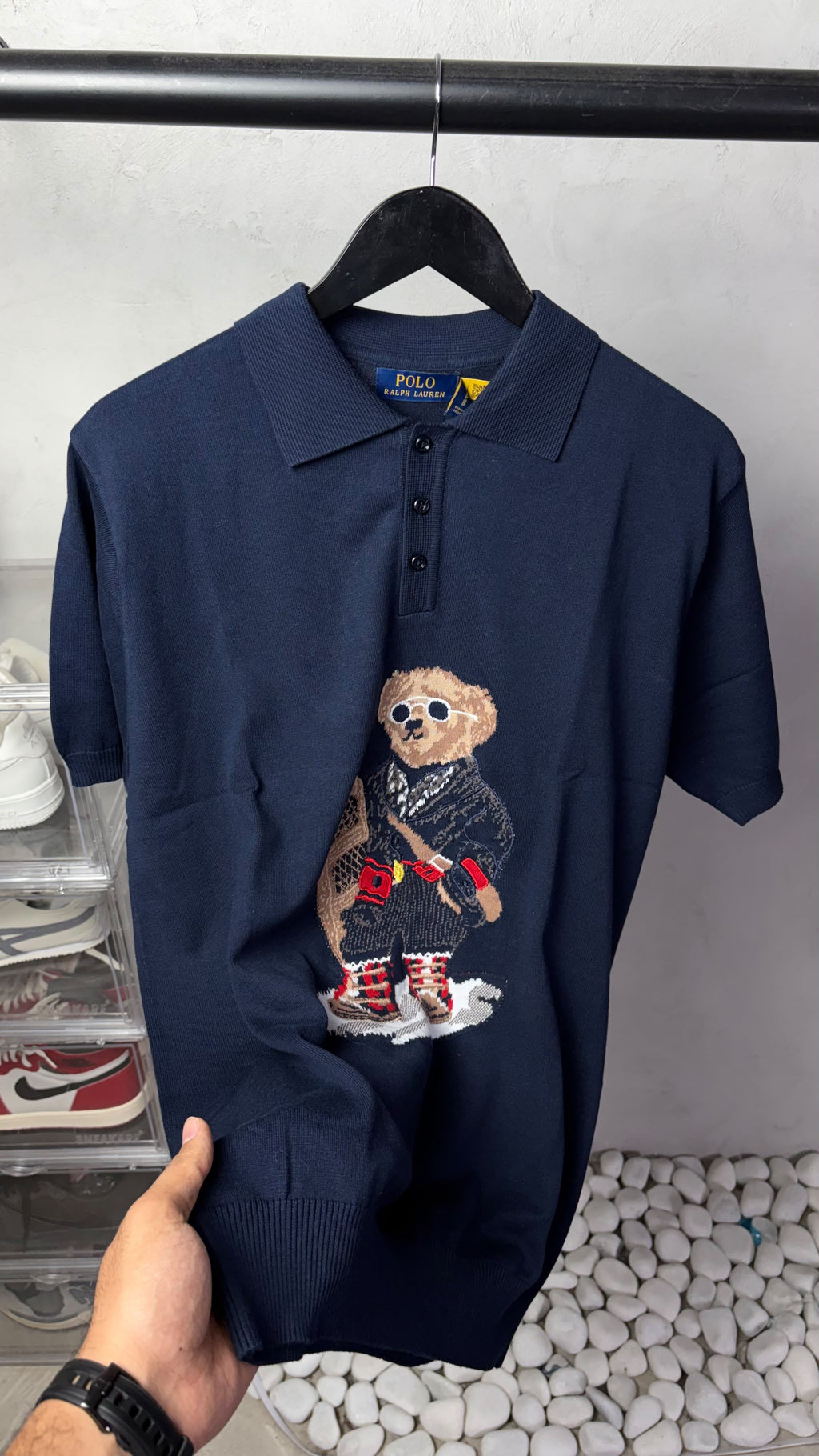 Imported Ralp_h Laure_n Premium Knit polo t-shirt