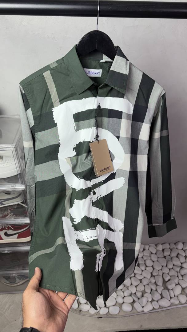 Burberr-y Premium Shirts 3085
