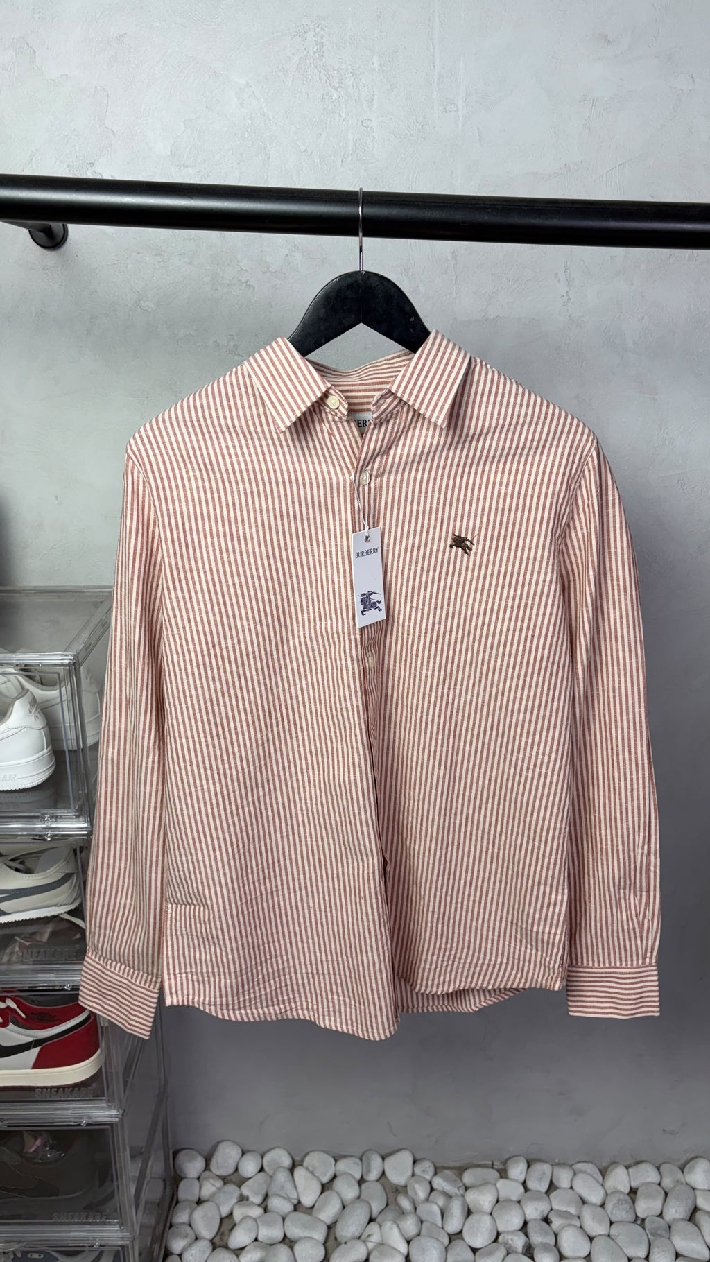 Burberr_y Premium Stripe Shirts