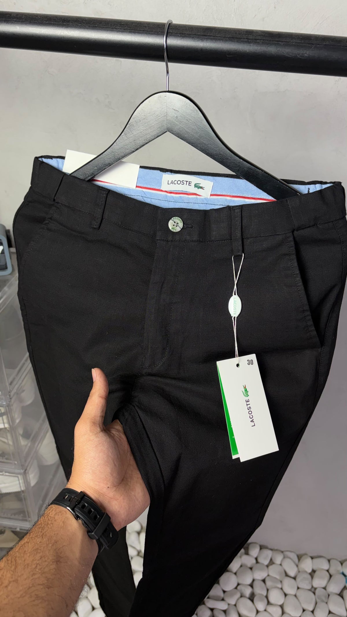 Lacost_e Premium Linen Chinos Pants
