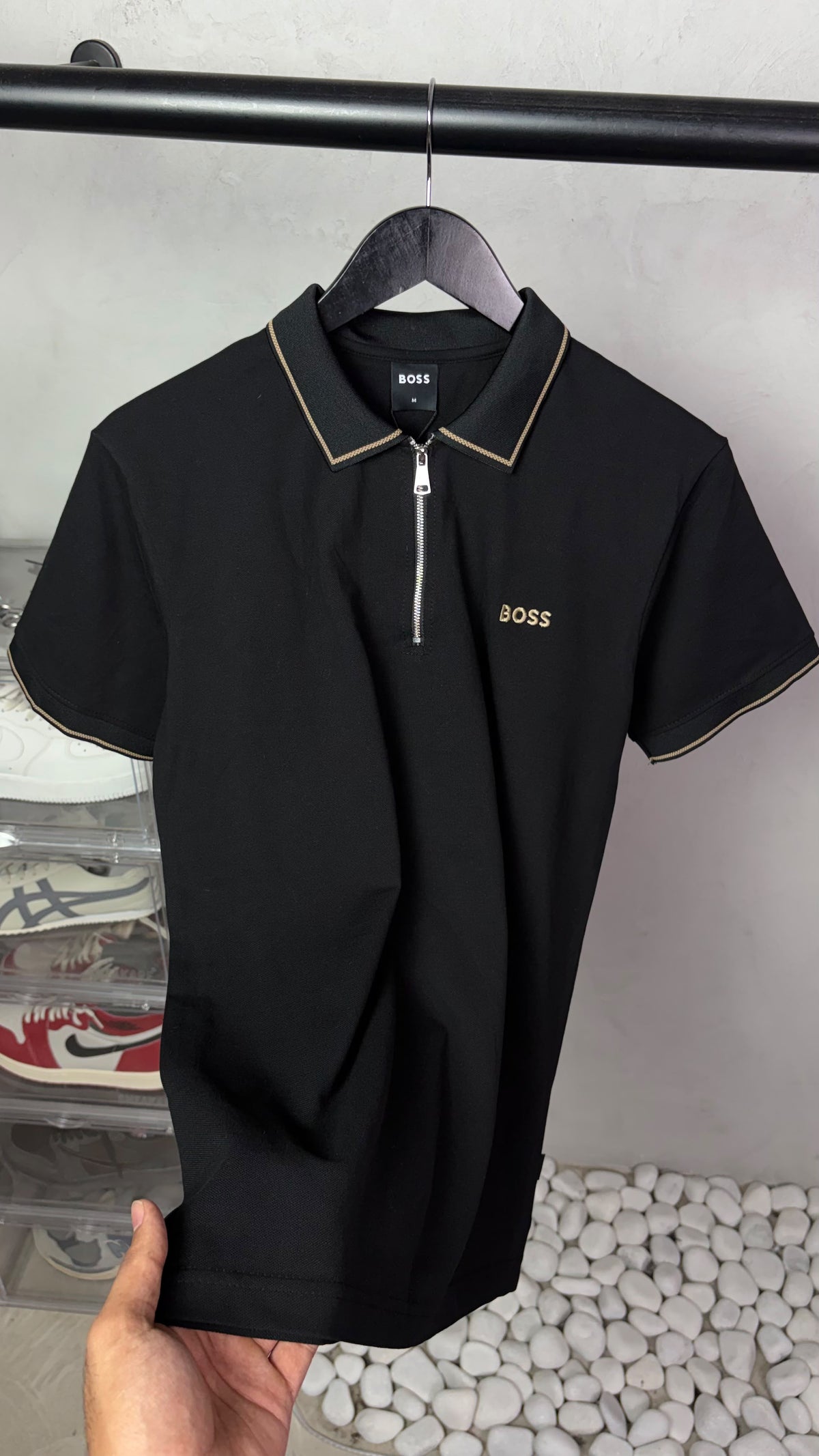 Hugo Boss Premium Polo T-Shirt With OG Box Packaging 3148