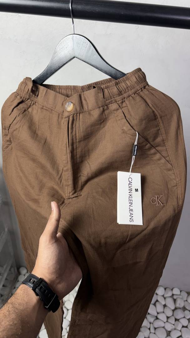 Calvi_n Klei_n Premium Linen Pants