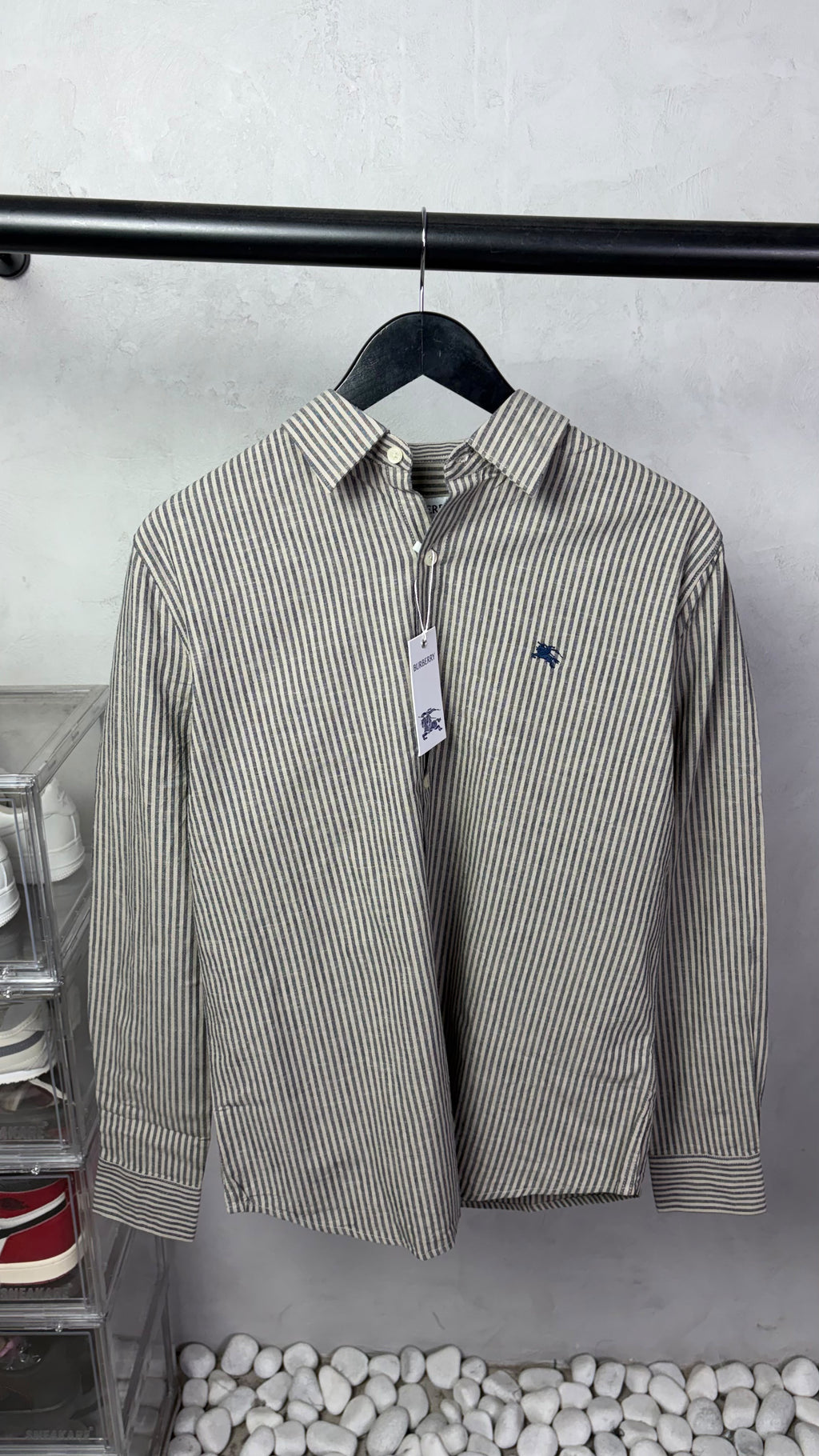Burberr_y Premium Stripe Shirts