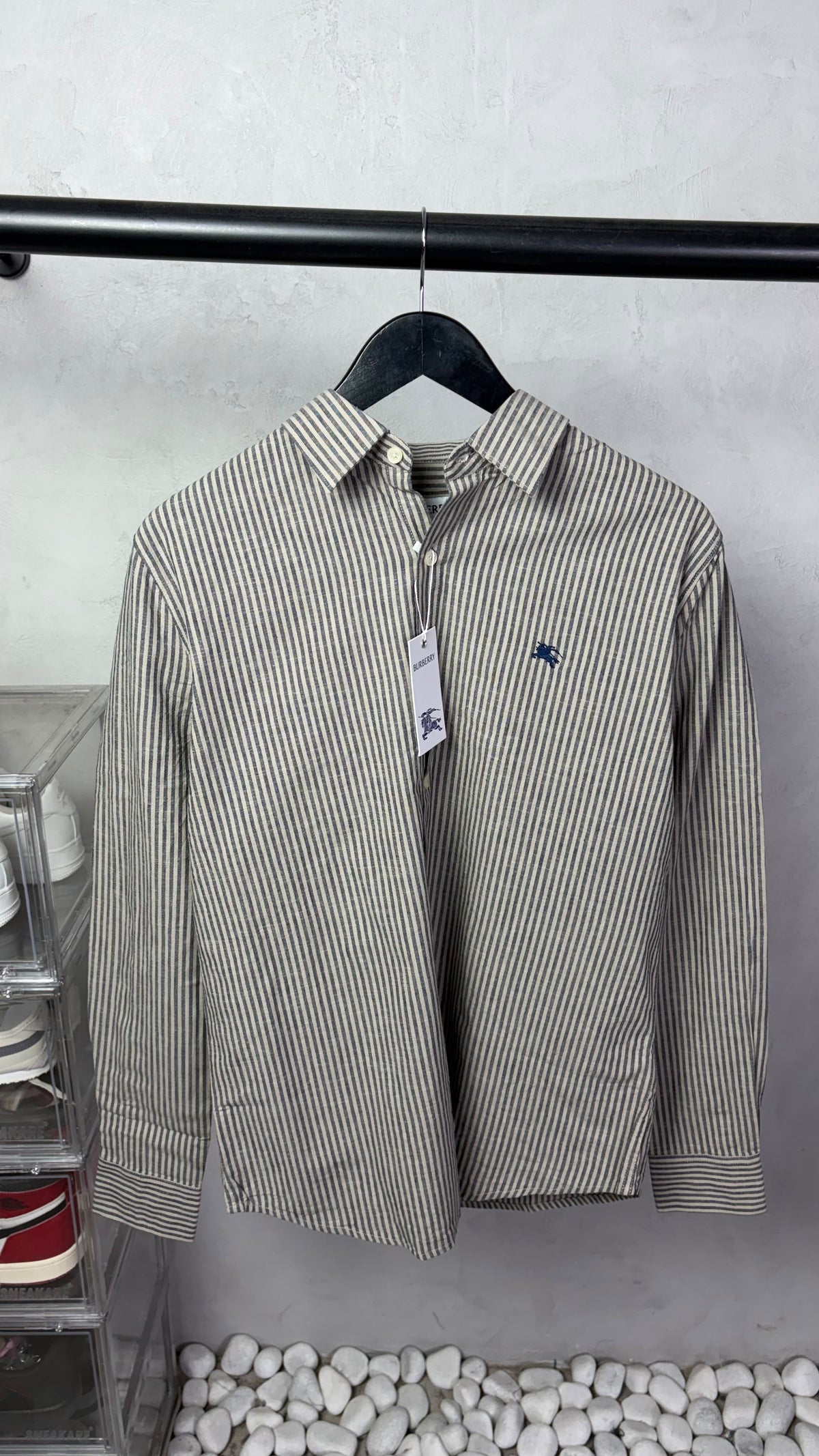 Burberr_y Premium Stripe Shirts