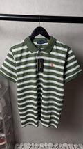Ralp_h Laure_n Premium Striped Polo T-Shirt With OG Packaging 1343