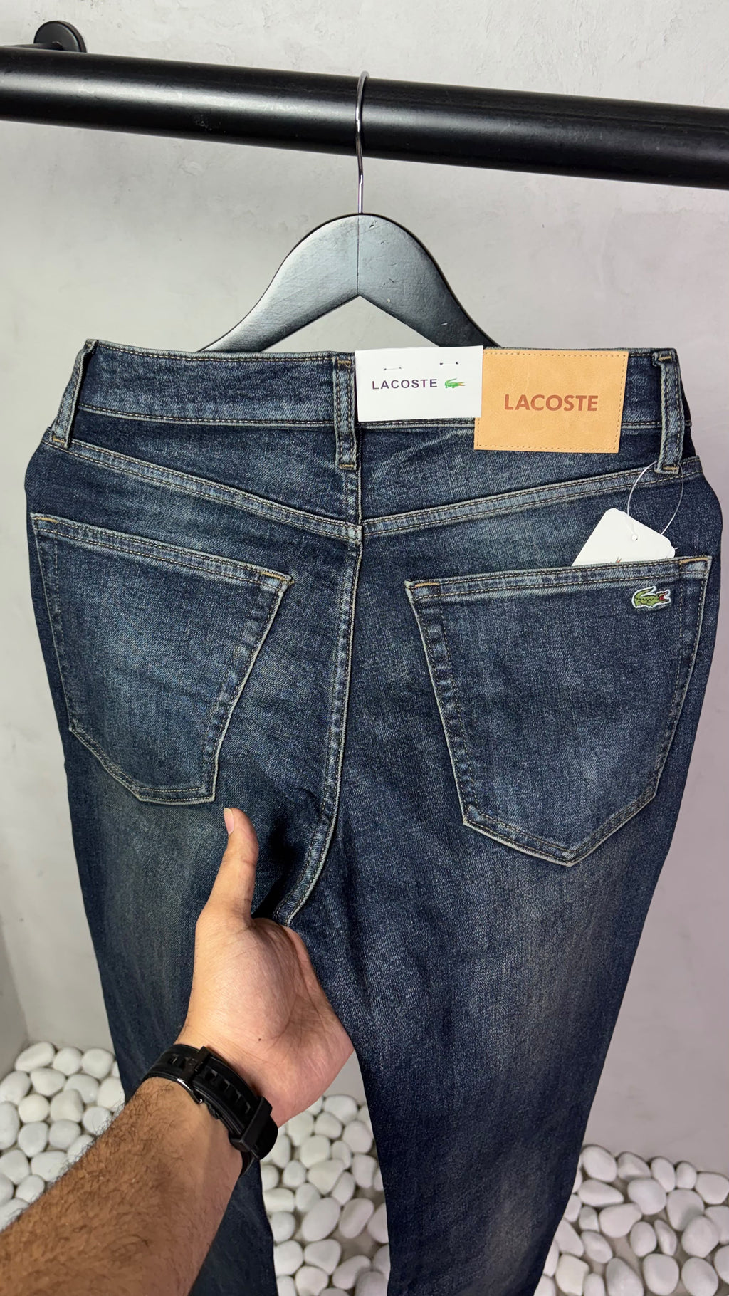 Lacost_e Premium Straight Fit Jeans
