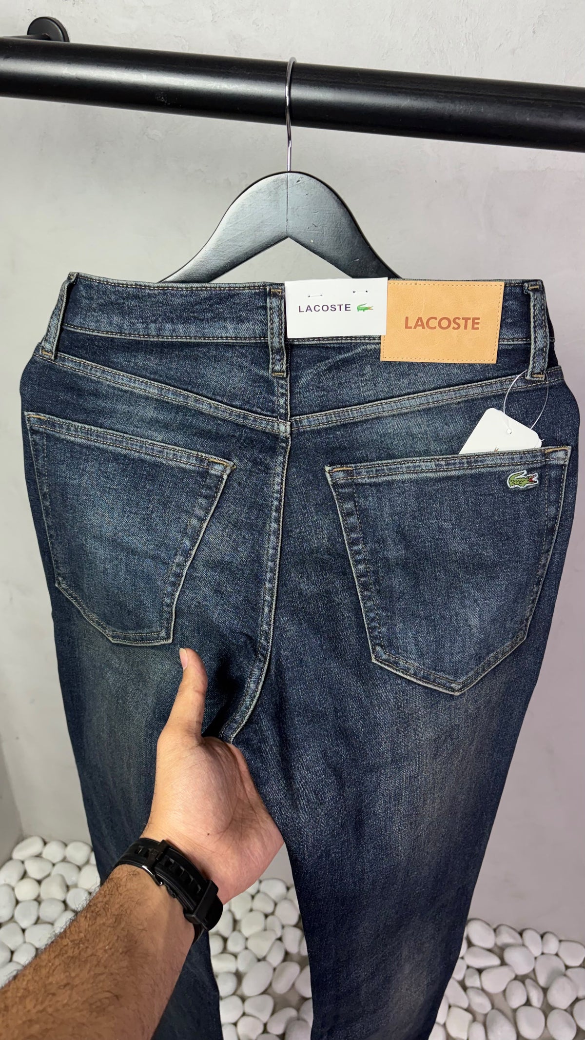 Lacost_e Premium Straight Fit Jeans