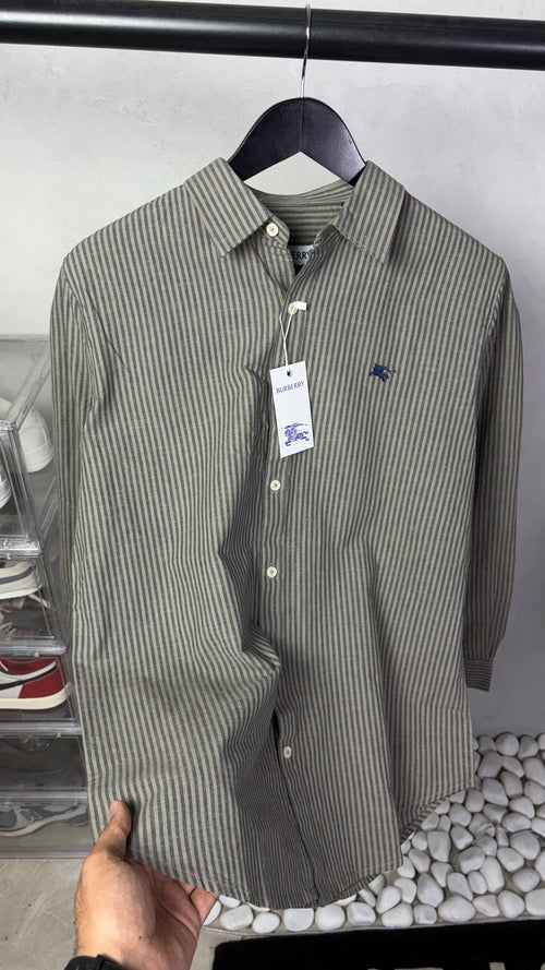 Burberr_y Premium Stripe Shirts