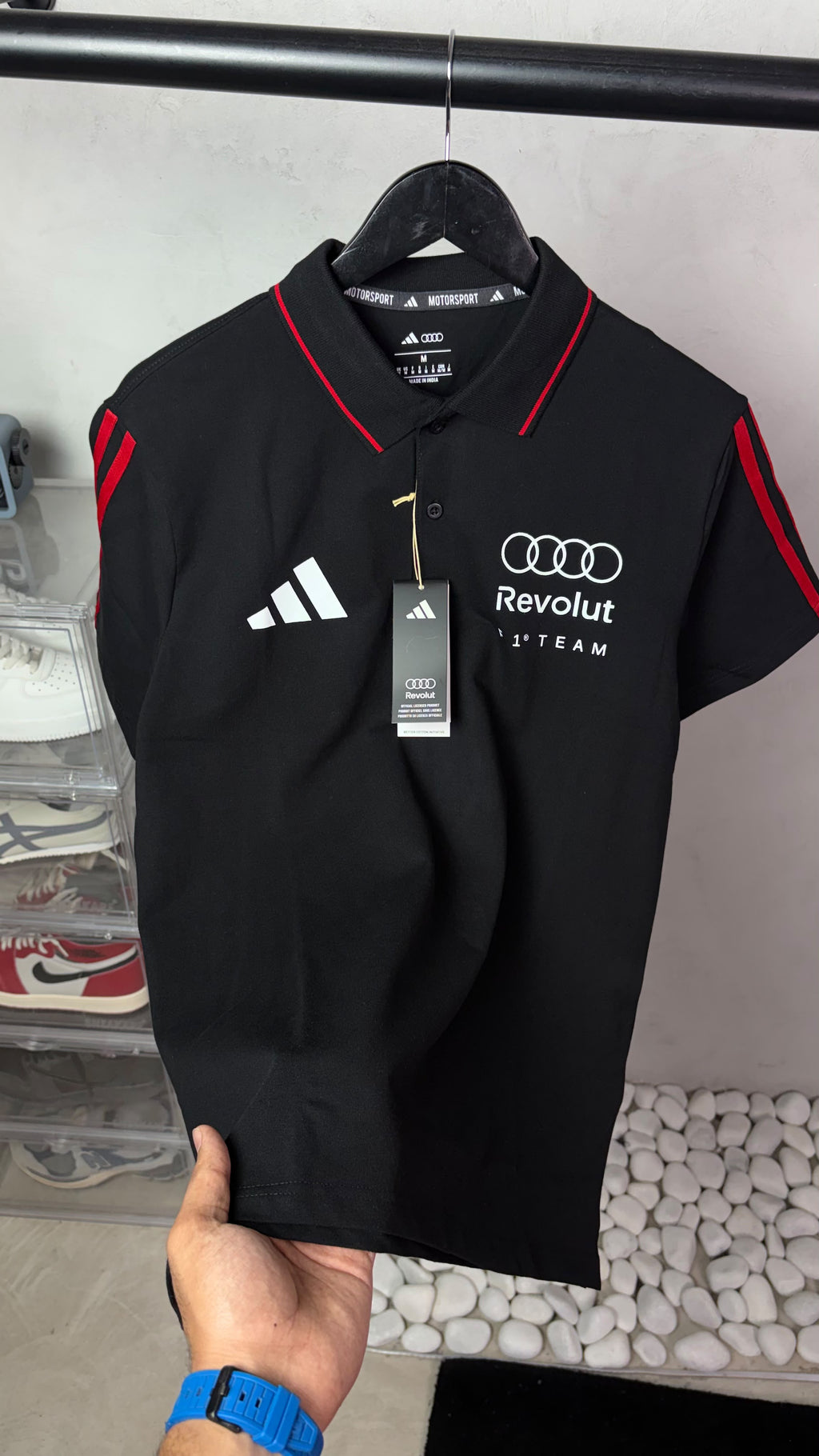 Adidas x audi Premium Polo T-Shirts 3132
