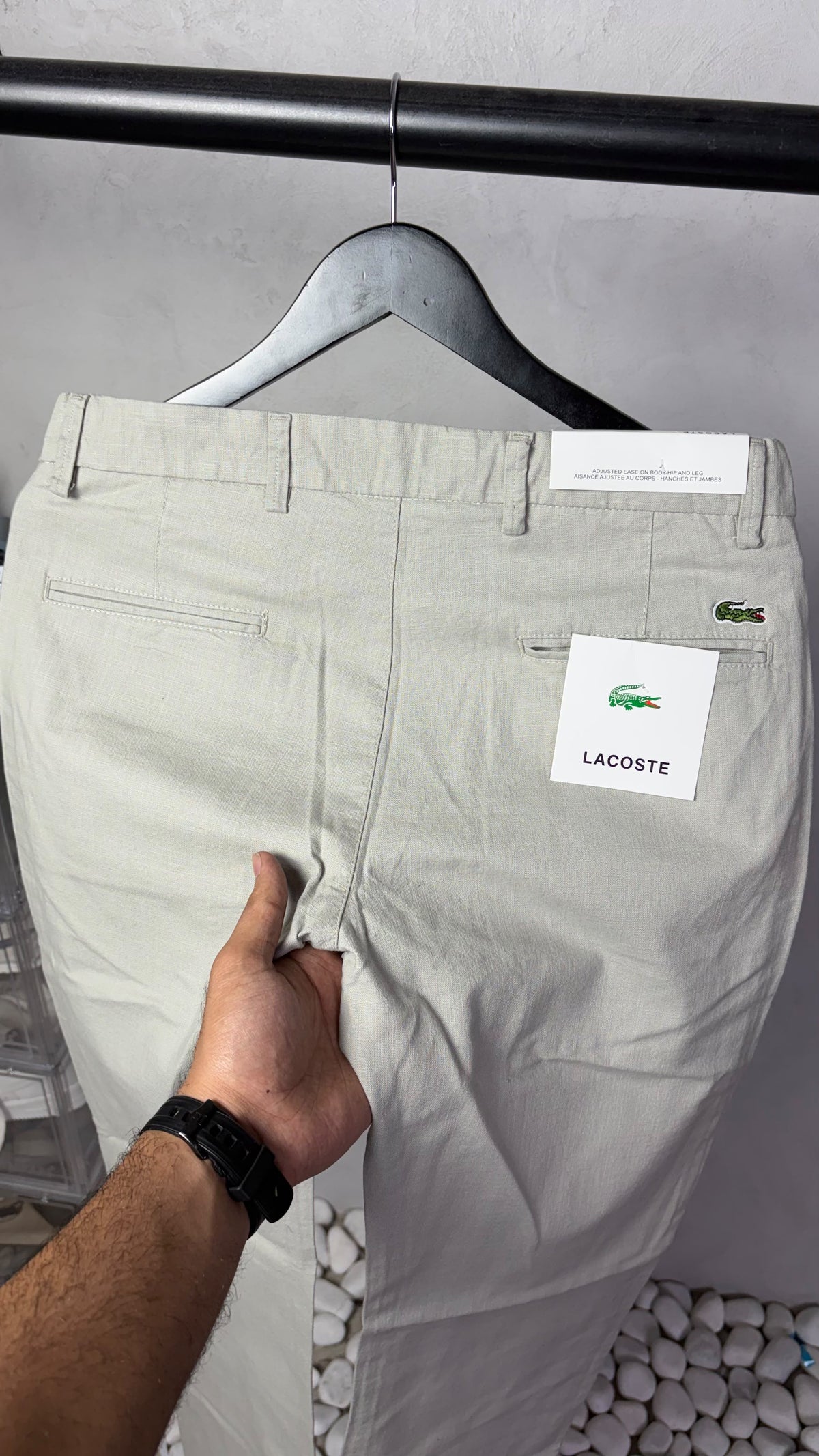Lacost_e Premium Linen Chinos Pants