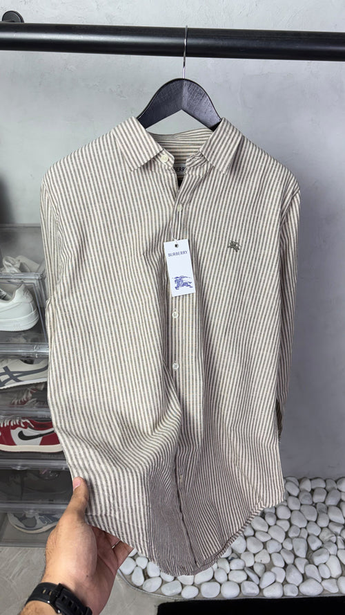 Burberr_y Premium Stripe Shirts