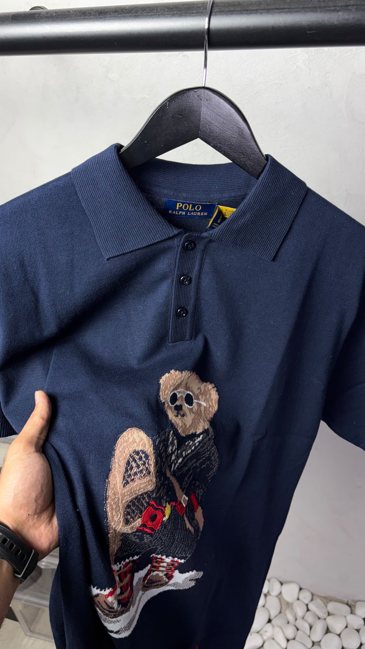 Imported Ralp_h Laure_n Premium Knit polo t-shirt