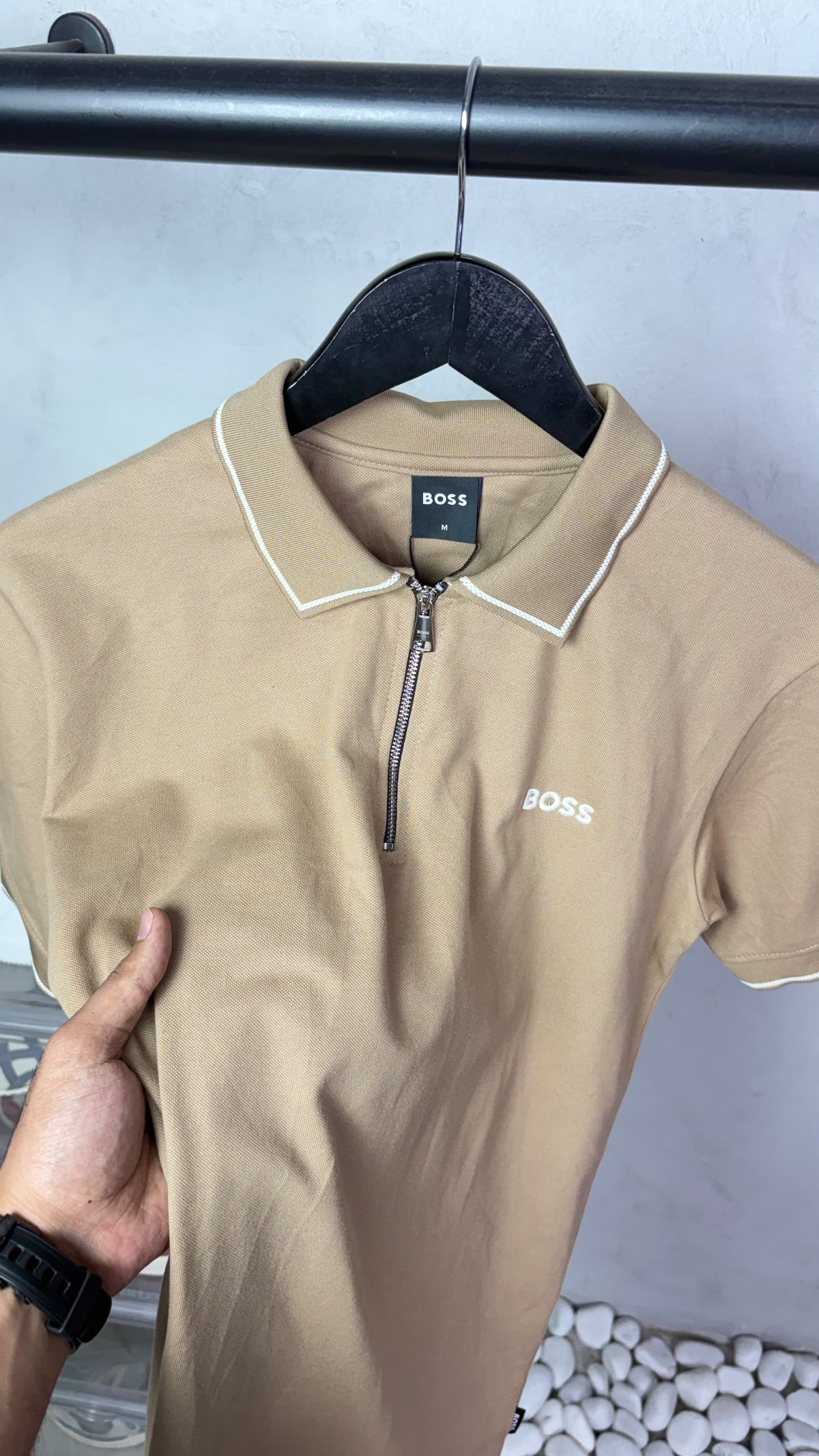 Hugo Boss Premium Polo T-Shirt With OG Box Packaging 3147