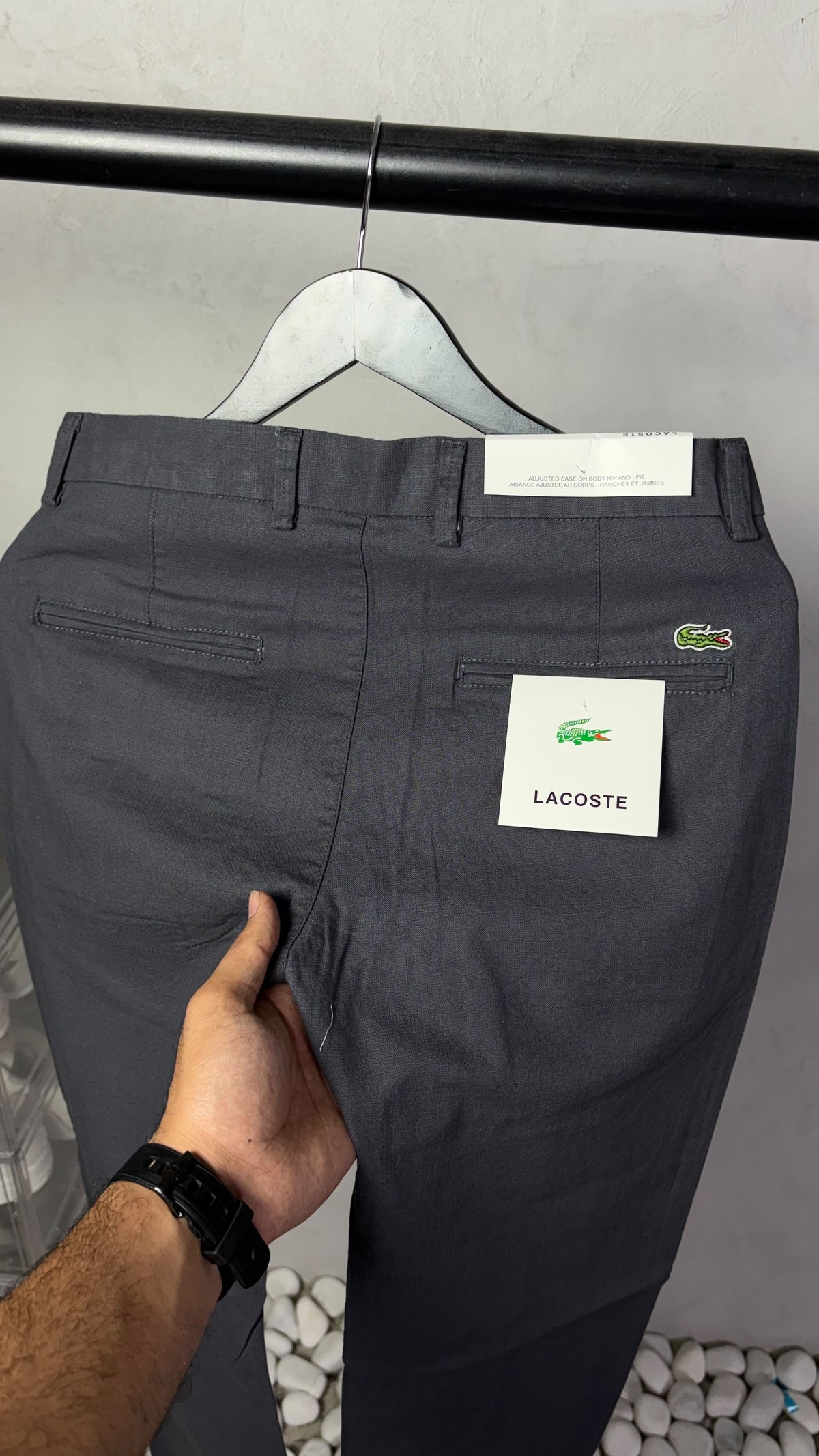 Lacost_e Premium Linen Chinos Pants