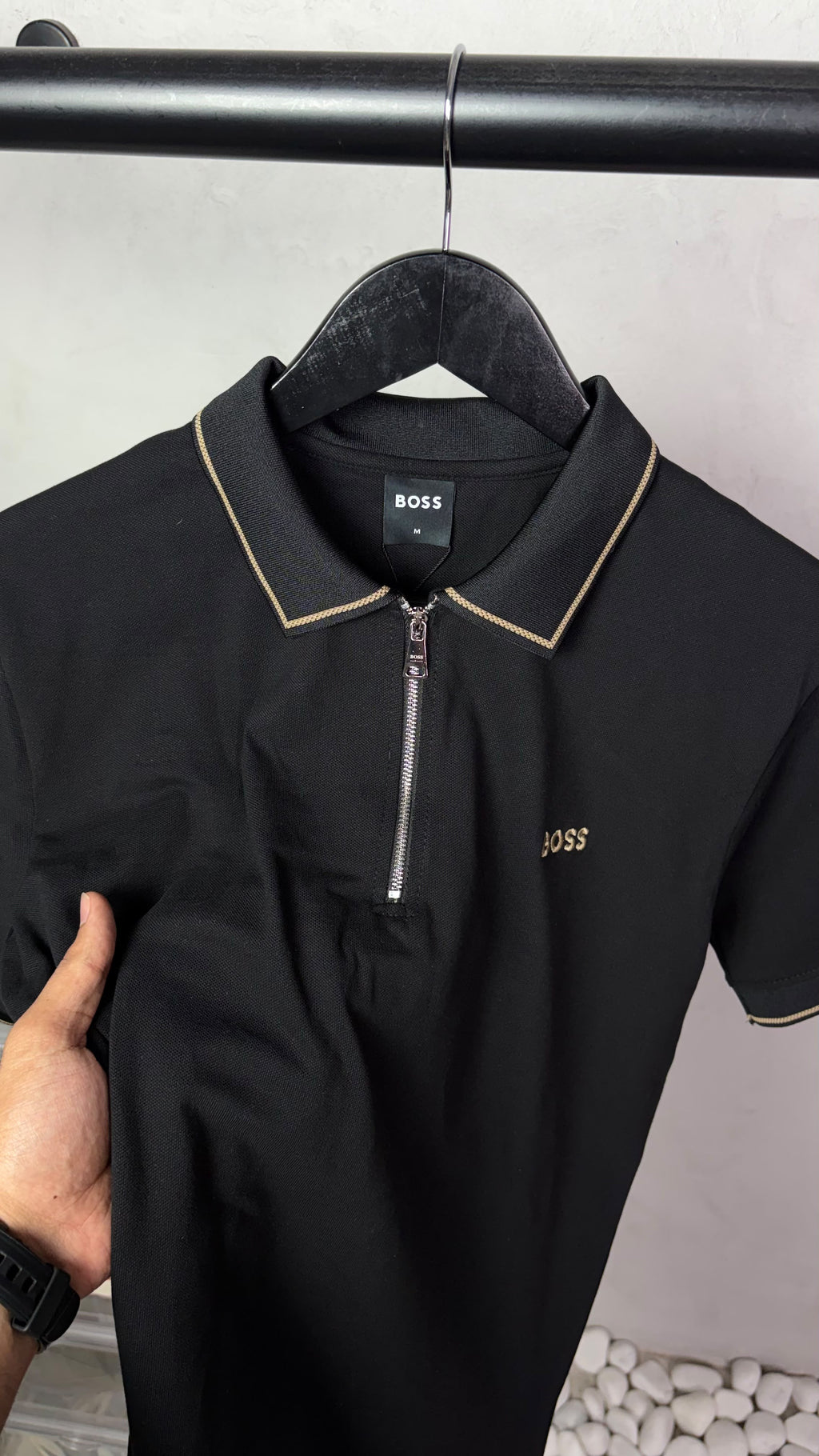 Hugo Boss Premium Polo T-Shirt With OG Box Packaging 3148