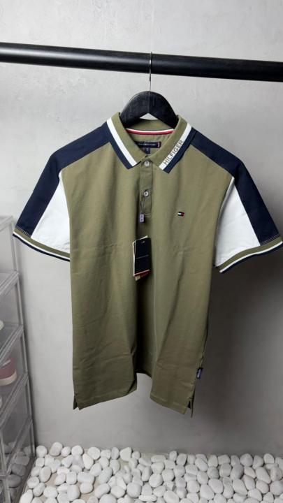 Tomm_y Hilfige_r Premium Polo T-Shirt with OG box Packaging 2198