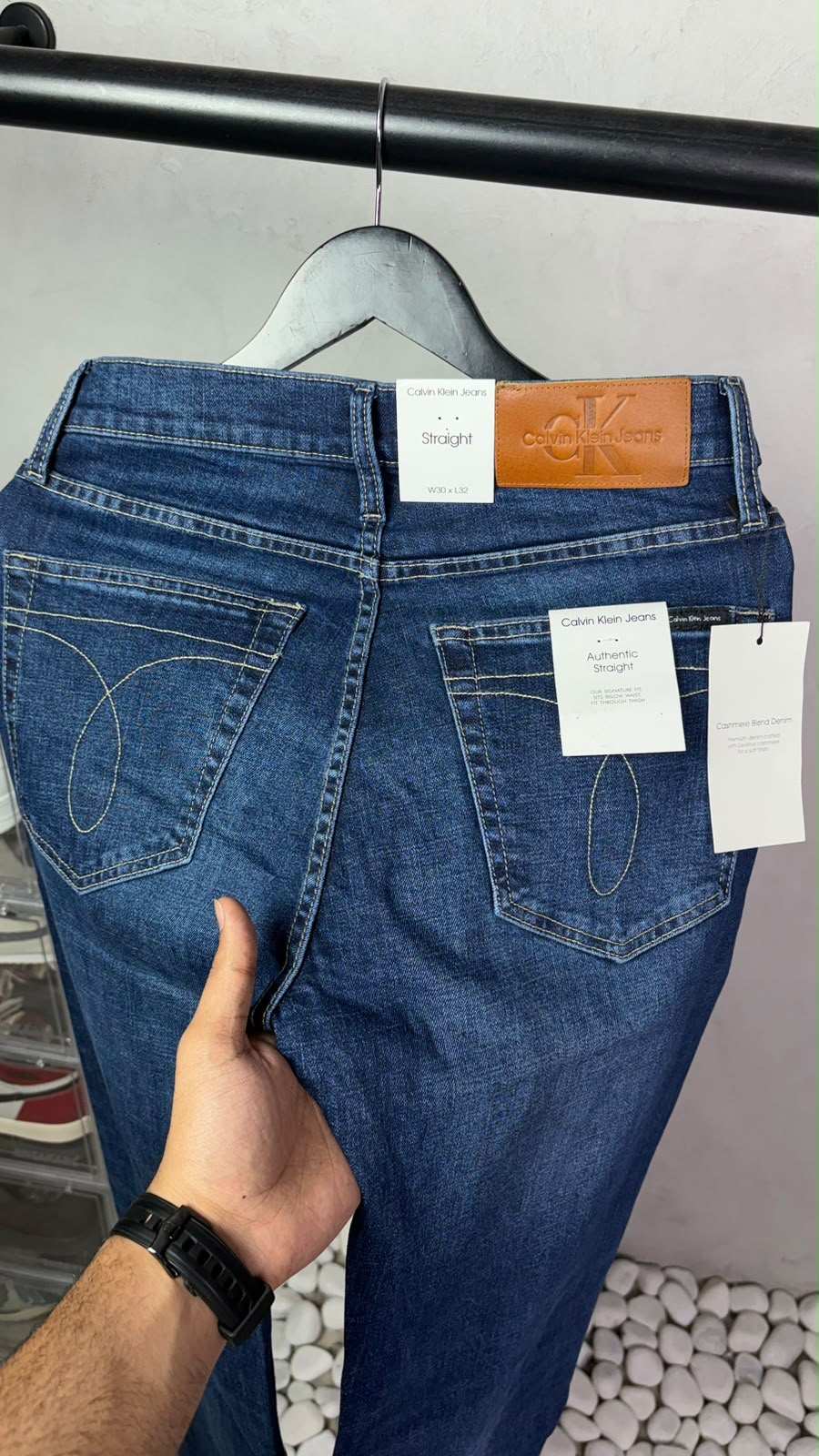 Calvin Klein Premium Straight Jeans 3189
