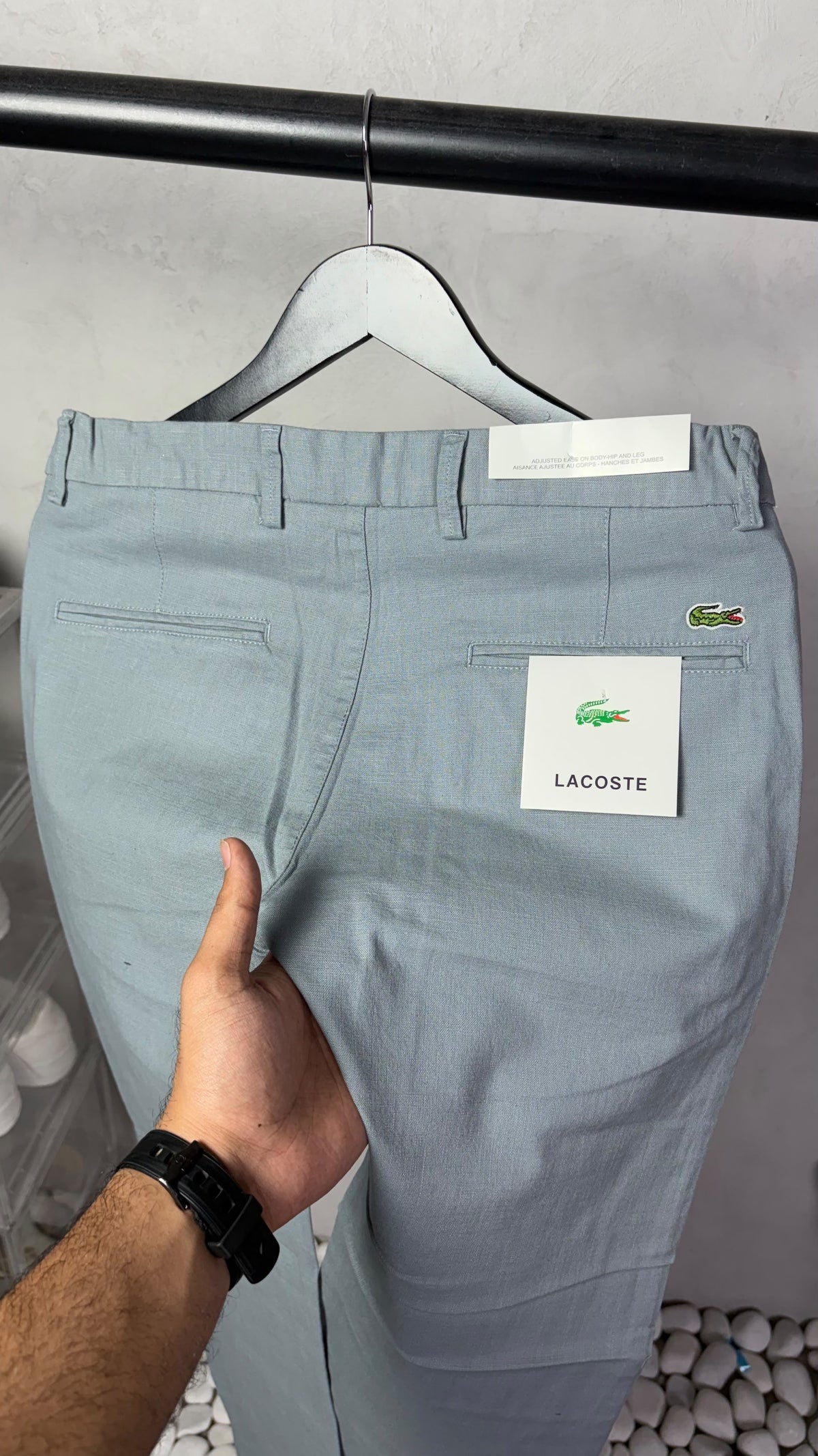 Lacost_e Premium Linen Chinos Pants