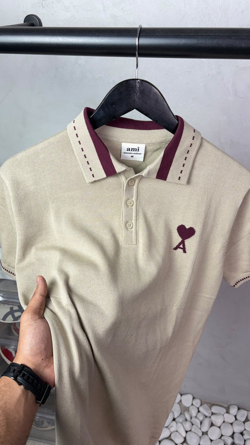 Ami Paris Premium Knit Polos 3160