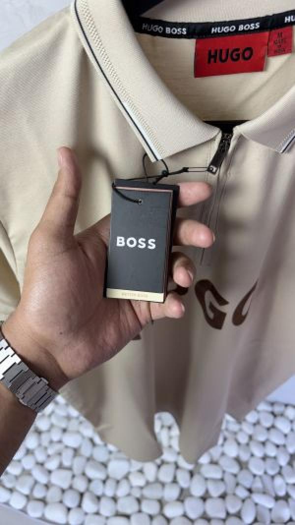 Hug_o Bos_s Premium Polo T-Shirt (OG PACKAGING) 1148
