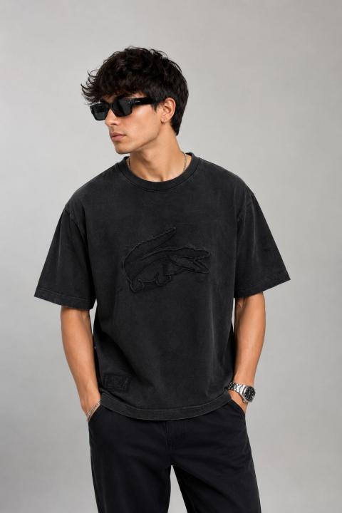 Lacost_e Premium Acid Wash T-Shirts 2478