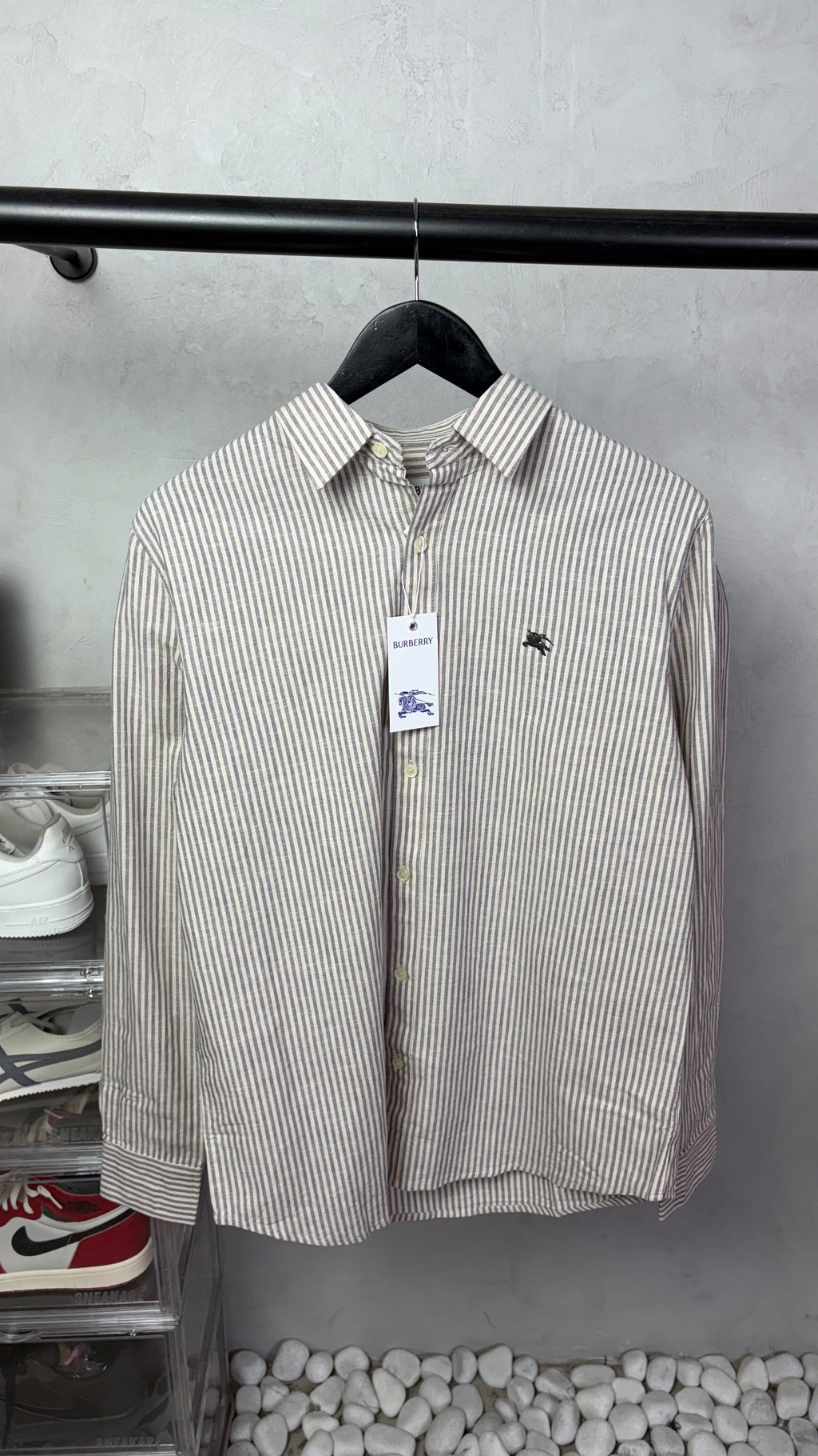 Burberr_y Premium Stripe Shirts