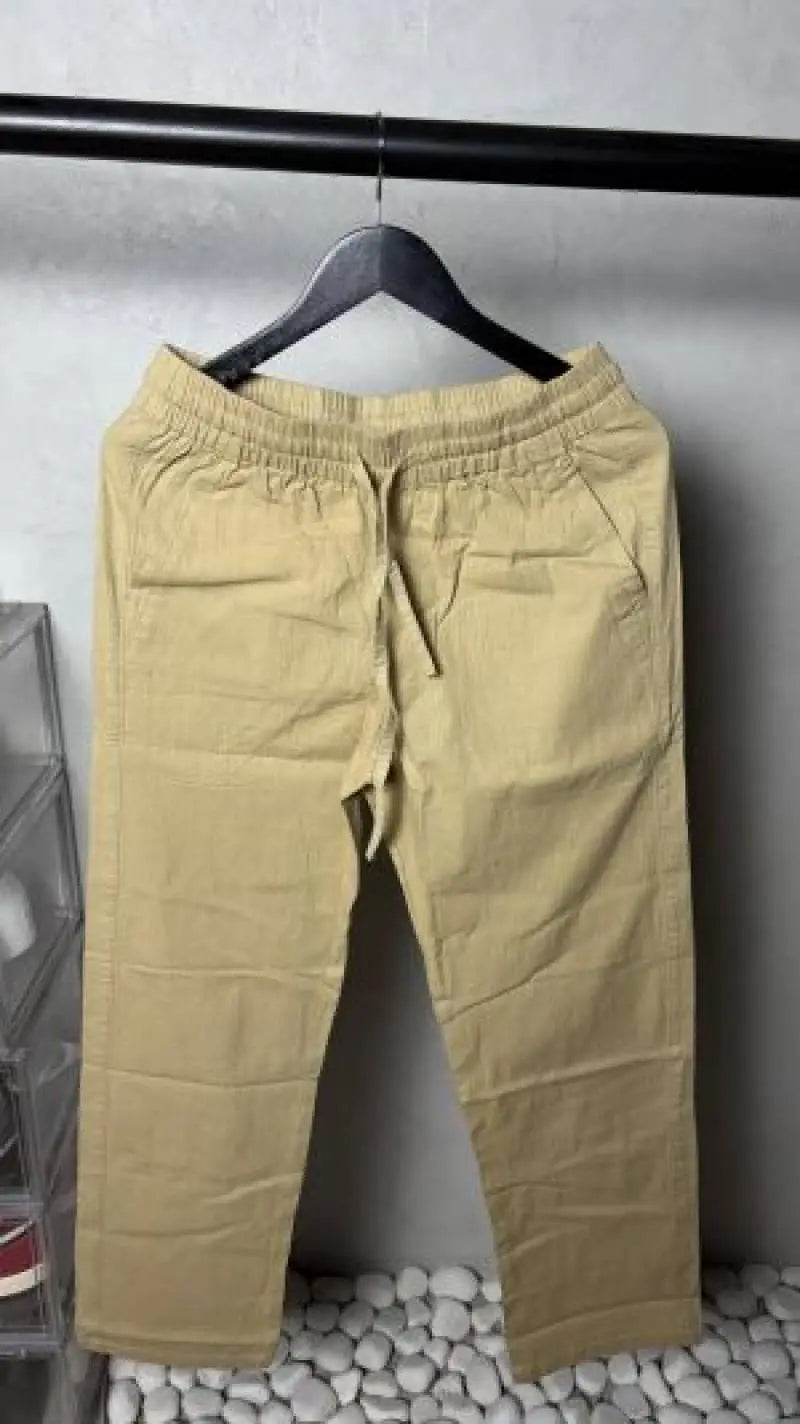 Zar_a Premium Linen Track Pants