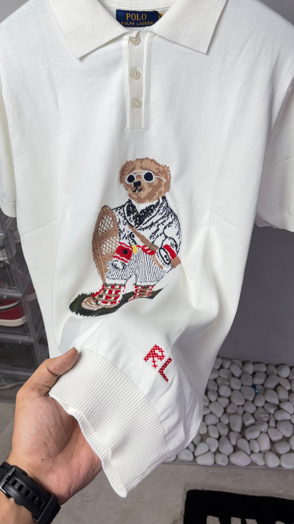 Imported Ralp_h Laure_n Premium Knit polo t-shirt