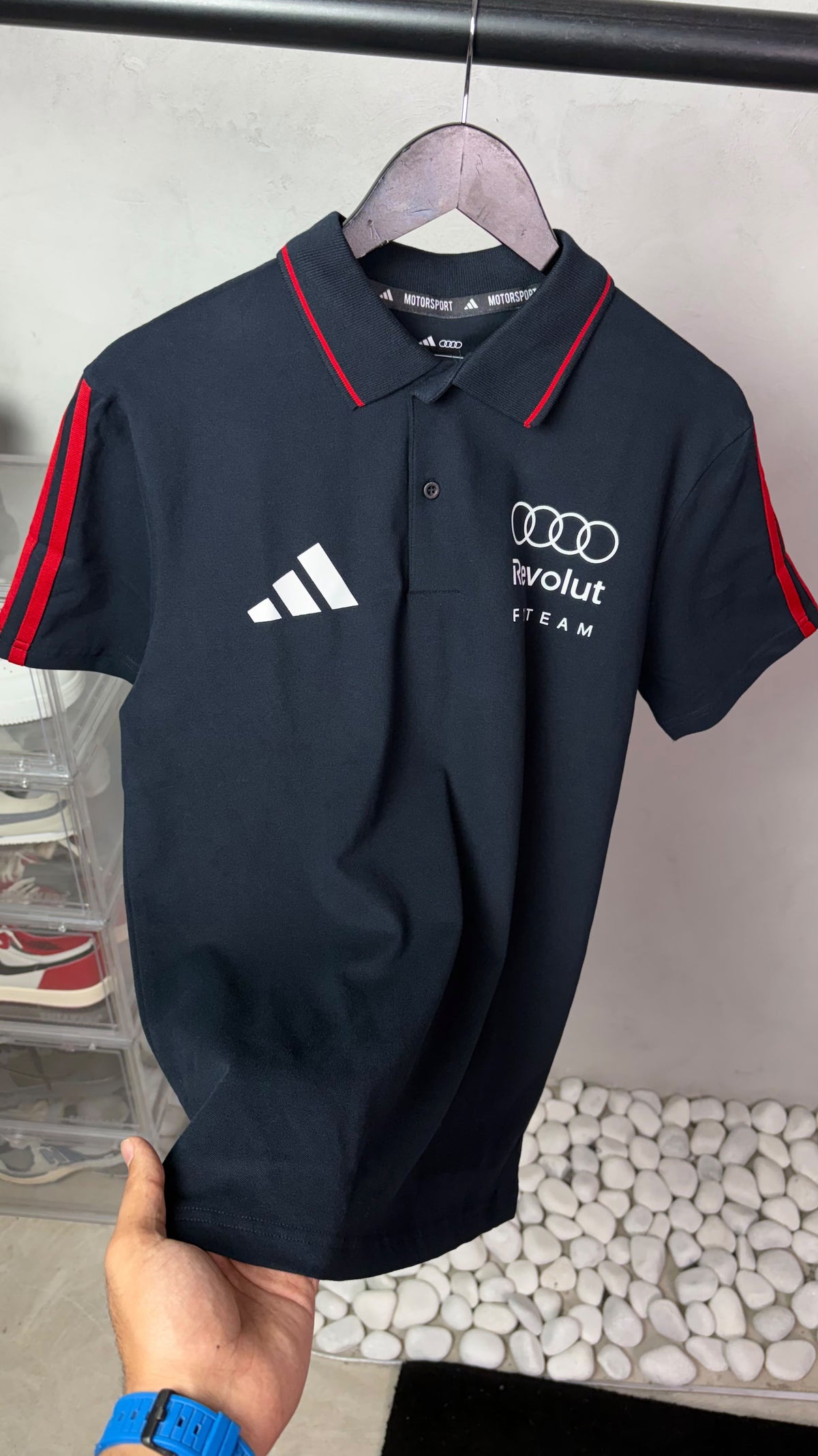 Adidas x audi Premium Polo T-Shirts 3134