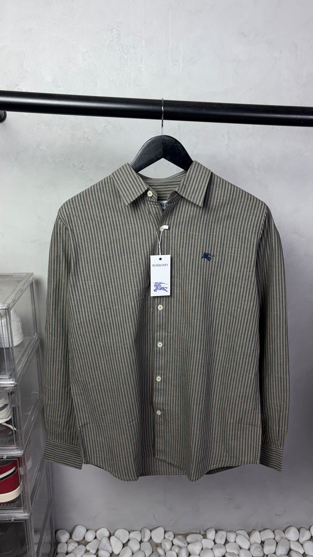Burberr_y Premium Stripe Shirts